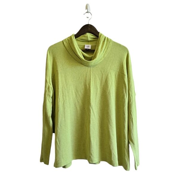 Cabi Ease Turtleneck in Moss Gold Sz XS - Picture 2 of 9